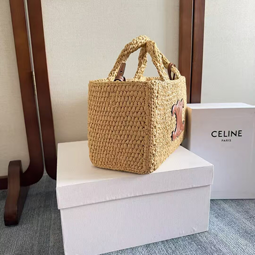 セリーヌ 編み込みレディースクラッチバッグ