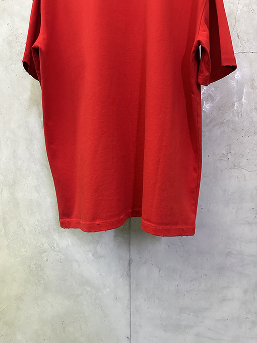 シャネル Chanel クラシックなロゴ入り、ダメージをした厚のラバープリントの半袖Tシャツ