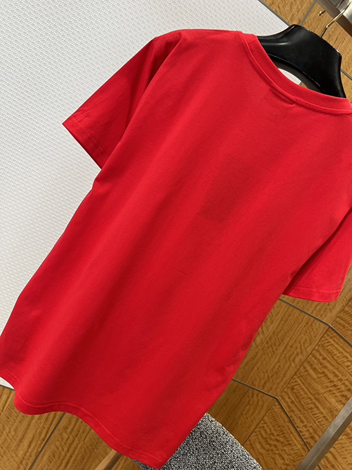 グッチスーパーコピー GUCCI リボンプリント半袖Tシャツ