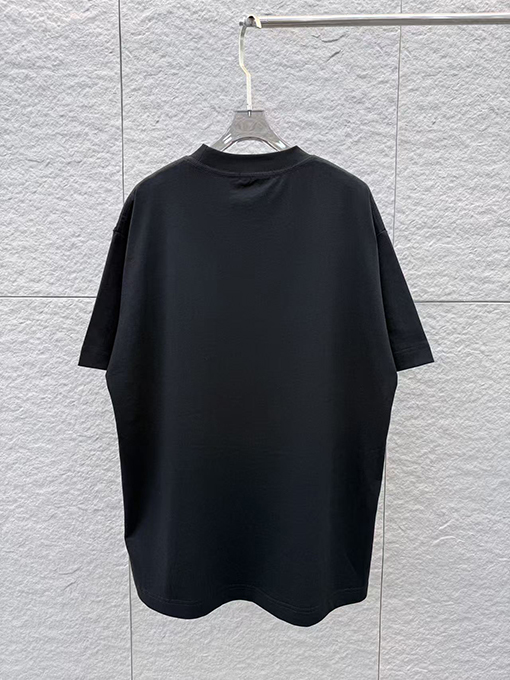 ロエベ 新モデル3Dエポキシ樹脂クルーネック半袖Tシャツ