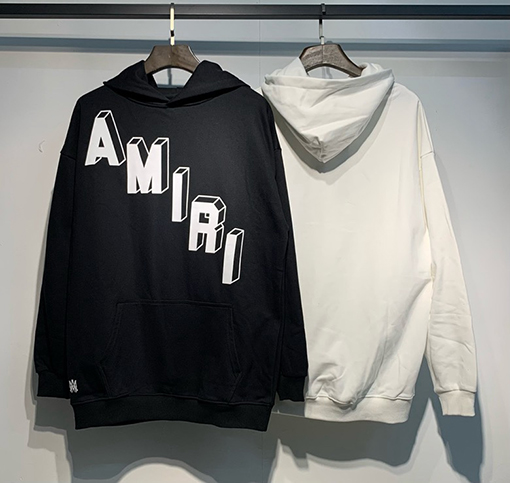 アミリコピー AMIRI 新モデル 360g 純綿テリークロス ペイズリー柄フード付きスウェットシャツ
