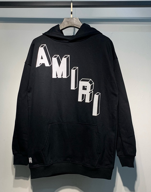 アミリコピー AMIRI 新モデル 360g 純綿テリークロス ペイズリー柄フード付きスウェットシャツ