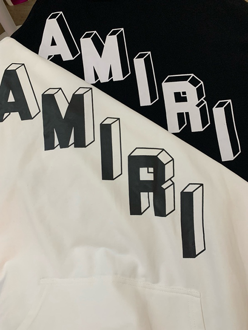アミリコピー AMIRI 新モデル 360g 純綿テリークロス ペイズリー柄フード付きスウェットシャツ