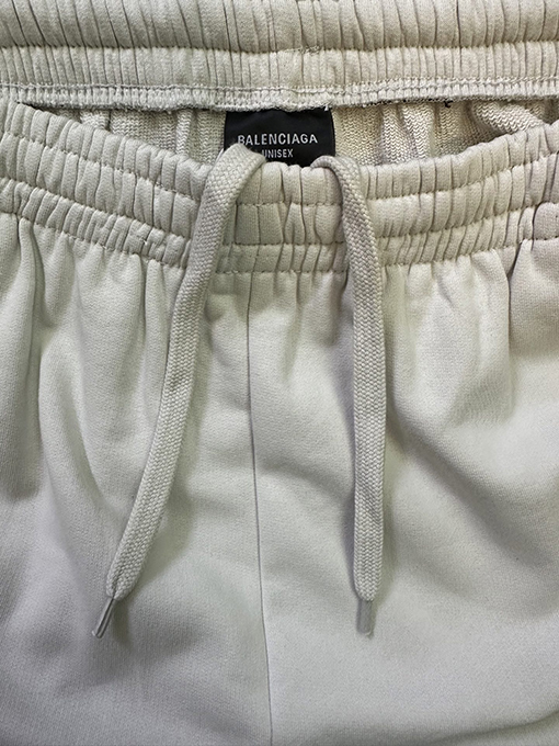 バレンシアガコピー Balenciaga コーラウェーブロゴ刺繍入りカジュアルショーツ