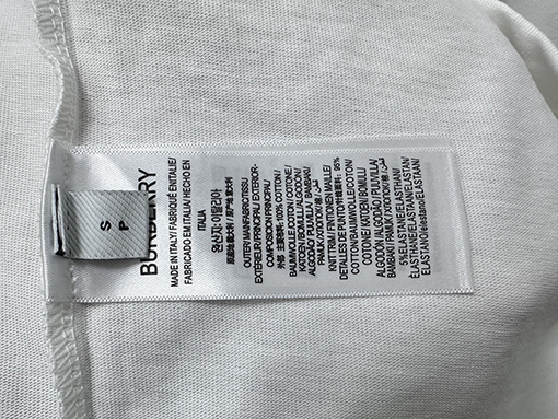 バーバリー ウォーホースナイトフロッキー半袖Tシャツ