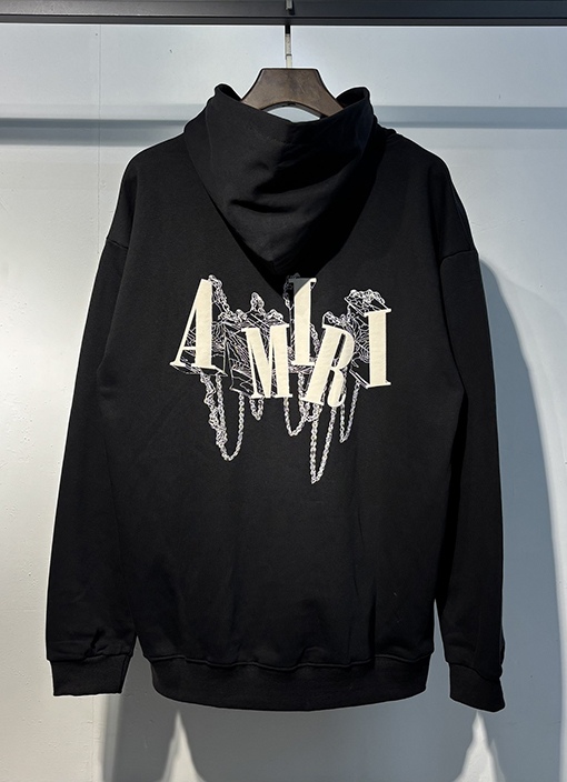 アミリ AMIRI 秋と冬の新しいフード付きスウェットシャツ