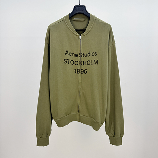 アクネストゥディオズ Acne Studios 1996 ロゴプリント入りウォッシュジップアップジャケット