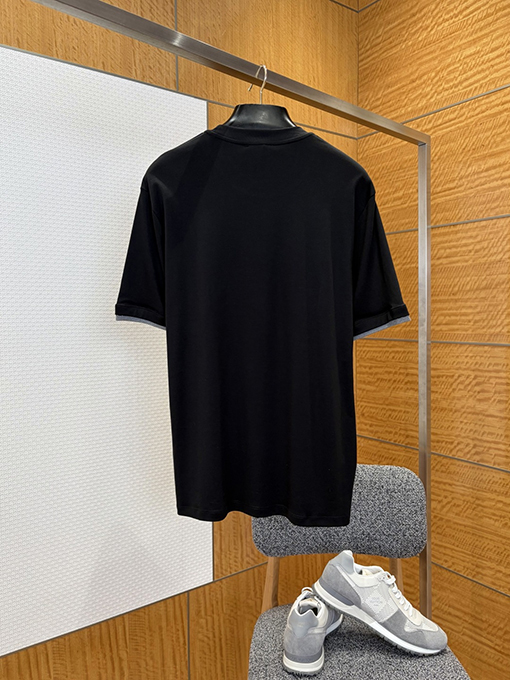 エルメス ツーピース風デザインの半袖Tシャツ