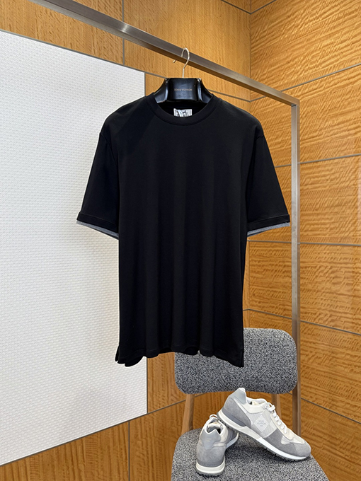エルメス ツーピース風デザインの半袖Tシャツ
