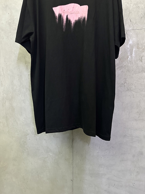 バレンシアガコピー Balenciaga 3M 刺繍プリント半袖Tシャツ