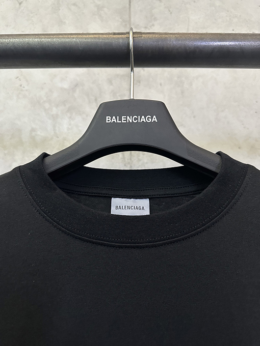 バレンシアガコピー Balenciaga 3M 刺繍プリント半袖Tシャツ