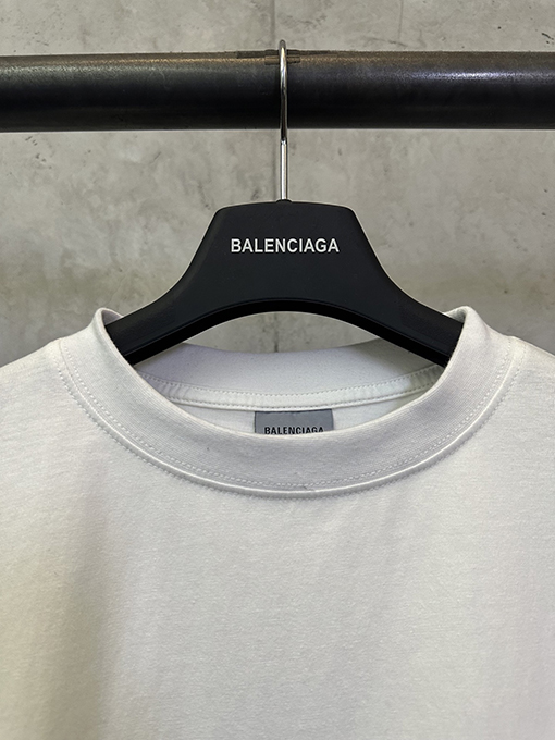 バレンシアガコピー Balenciaga 3M 刺繍プリント半袖Tシャツ