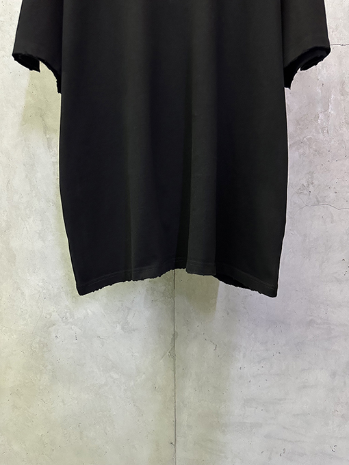 サンローランコピー Saint Laurent 文字ロゴプリントの半袖Tシャツ