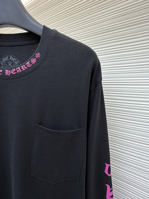 クロムハーツ ローズレッドの長袖シャツ