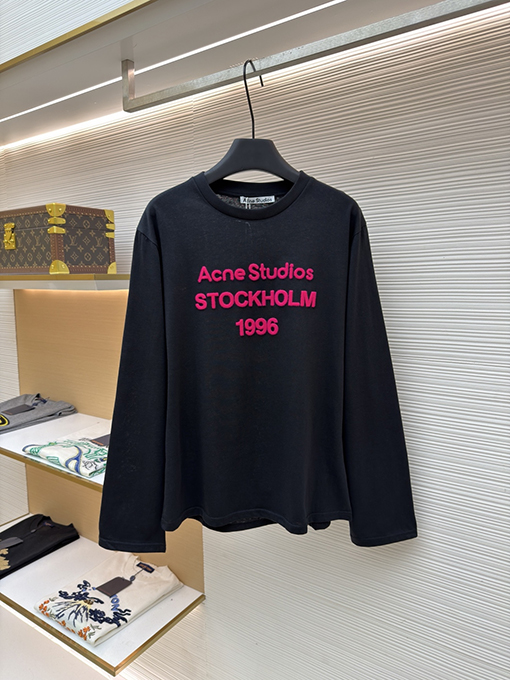 アクネストゥディオズ Acne Studios STOCKHOLM 1996 限定レディースロゴ入り長袖シャツ