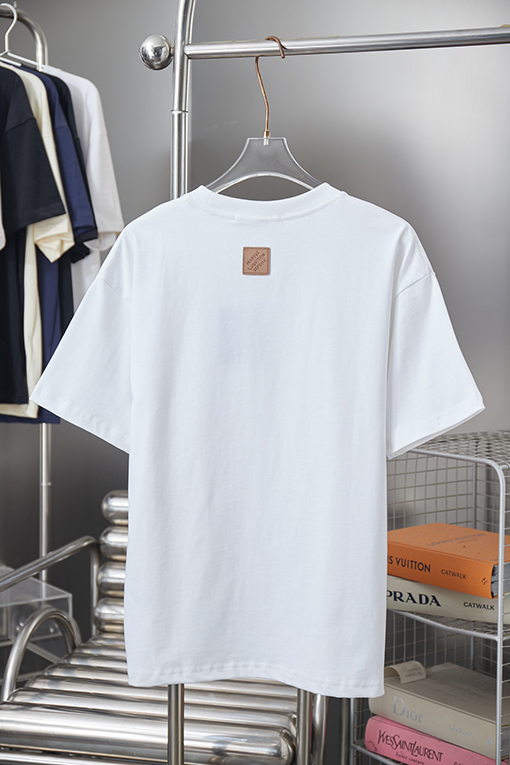 ルイヴィトン LV 新作グラフィティエンボス半袖Tシャツ