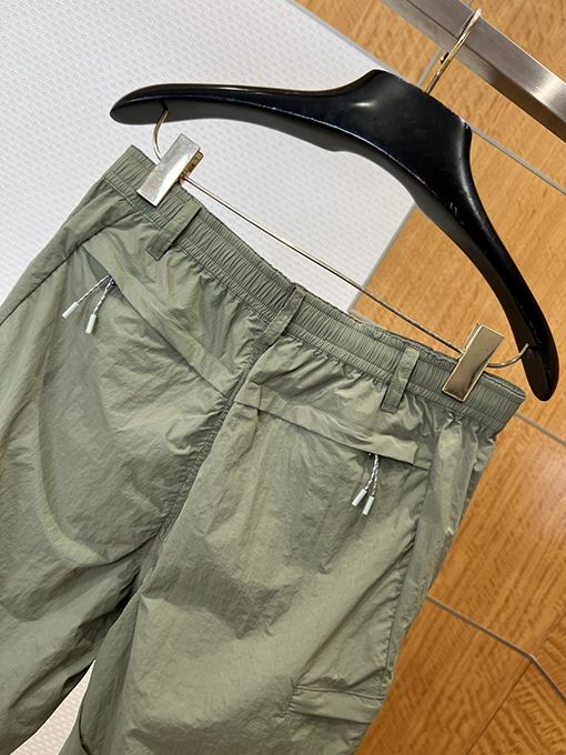 ルイヴィトンコピー 刺繍りドローストリングカーゴパンツ