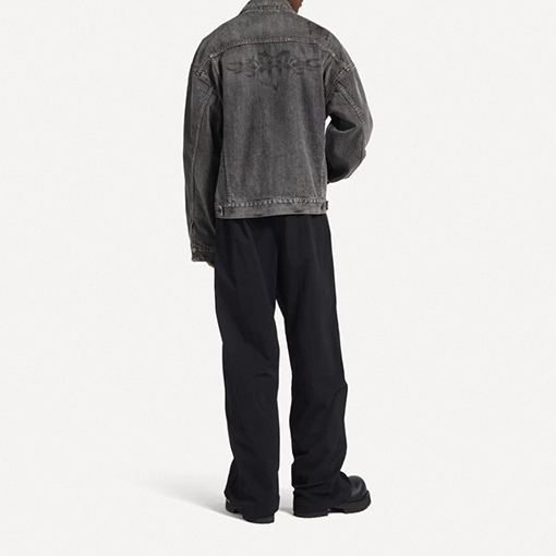 バレンシアガ Balenciaga 新モデル刺繍りのドローストリングパンツ