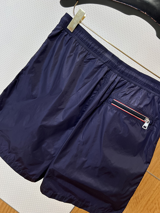 モンクレール ロゴ入りドローストリングカジュアルショーツ