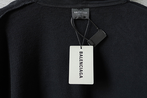 バレンシアガ Balenciaga ヘビーウェイトのツーピースクラシックなロゴ入りコカコーラ刺繍りウォッシュジップアップフード付きスウェットジャケット