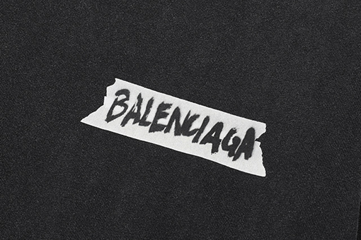 バレンシアガスーパーコピー Balenciaga クラシックなテープ付き長袖シャツ