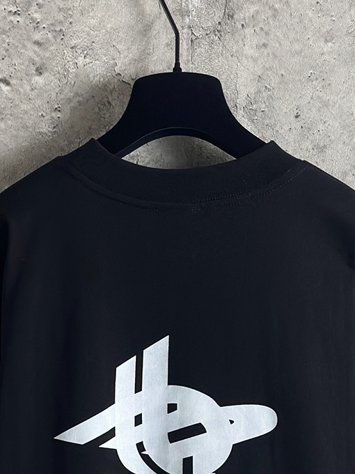 バレンシアガ Balenciaga ダブルイメージプリントの長袖シャツ