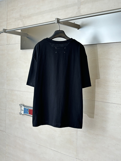 マルタンマルジェラスーパーコピー Maison Margiela デジタルプリントのゆったりとした半袖Tシャツ
