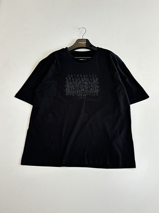 マルタンマルジェラスーパーコピー Maison Margiela デジタルプリントのゆったりとした半袖Tシャツ