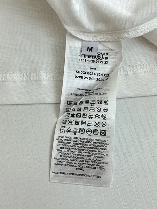 マルタンマルジェラスーパーコピー Maison Margiela デジタルプリントのゆったりとした半袖Tシャツ