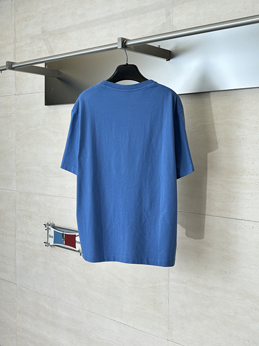 ロエベ Anagram 刺繍入りクルーネック半袖Tシャツ