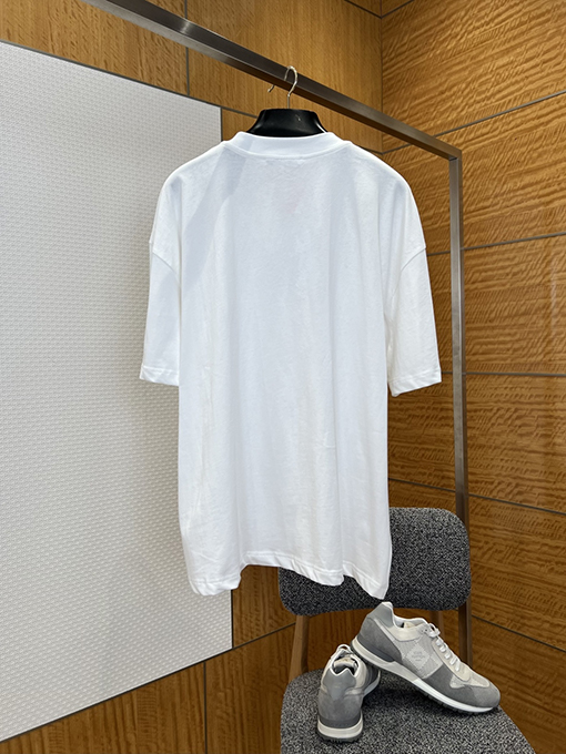 アクネストゥディオズスーパーコピー Acne Studios プリントロゴ入りクルーネック半袖Tシャツ