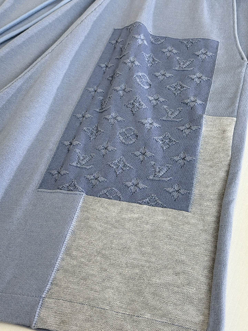 ルイヴィトン Monogram ジャカードパッチワークニットショーツ