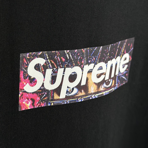 シュプリーム コピーSupreme × Michael Jackson BOX LOGO TEE マイケルジャクソンのアルバムプリント入り半袖Tシャツ