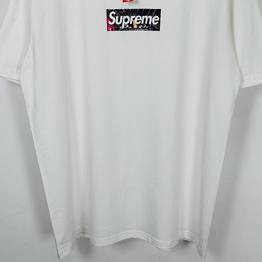 シュプリーム コピーSupreme × Michael Jackson BOX LOGO TEE マイケルジャクソンのアルバムプリント入り半袖Tシャツ