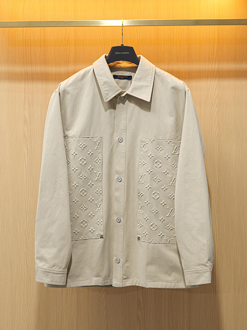 ルイヴィトンスーパーコピー Monogram ワークウェアスタイルのシャツジャケット