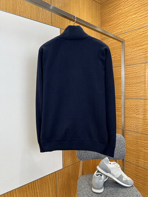 ルイヴィトン 両面リバーシブルジャカードスタンドカラージャケット