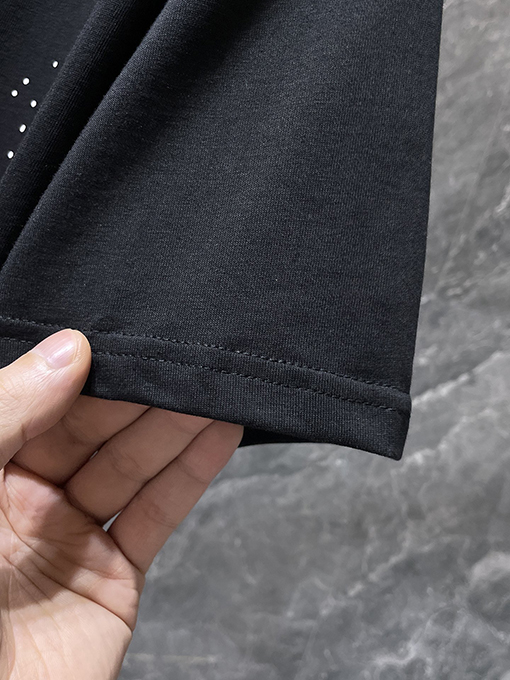 クロムハーツスーパーコピー クラシックなカラフルなクロスフォームスプラッター半袖Tシャツ