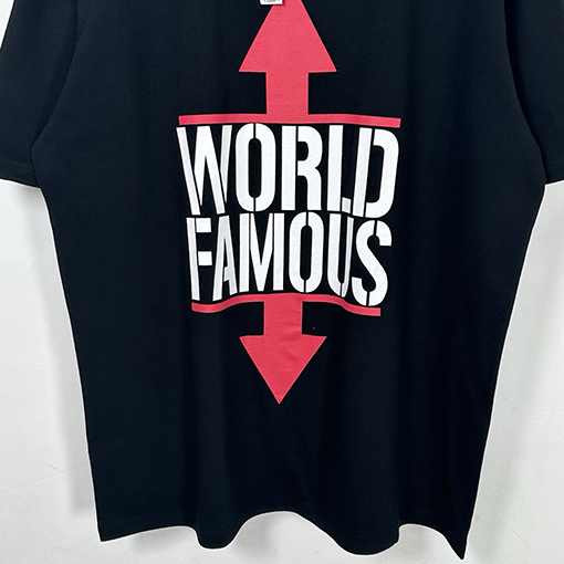 シュプリームスーパーコピーSupreme 26SS WORLD FAMOUS TEE アロー クラシック レター 半袖Tシャツ