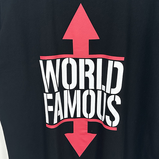 シュプリームスーパーコピーSupreme 26SS WORLD FAMOUS TEE アロー クラシック レター 半袖Tシャツ