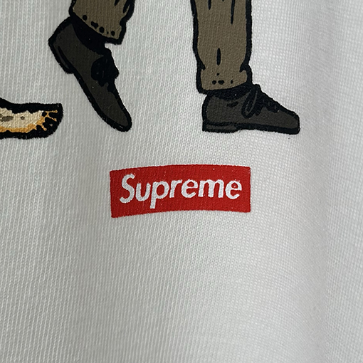 シュプリームSupreme SS26 EVOLUTION TEE クラシックな人類進化プリントの半袖Tシャツ