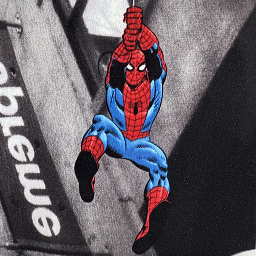 シュプリームスーパーコピー Supreme SS26 SPIDER-MAN TEE スパイダーマンプリント半袖Tシャツ