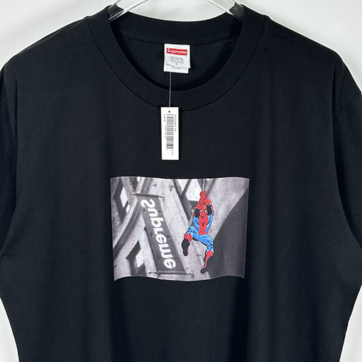 シュプリームスーパーコピー Supreme SS26 SPIDER-MAN TEE スパイダーマンプリント半袖Tシャツ