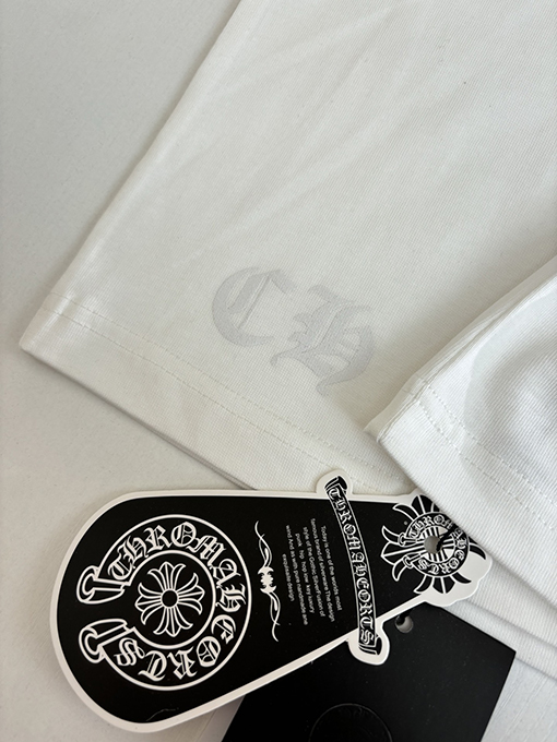 クロムハーツコピー レインボーホースシューロゴ入り半袖Tシャツ