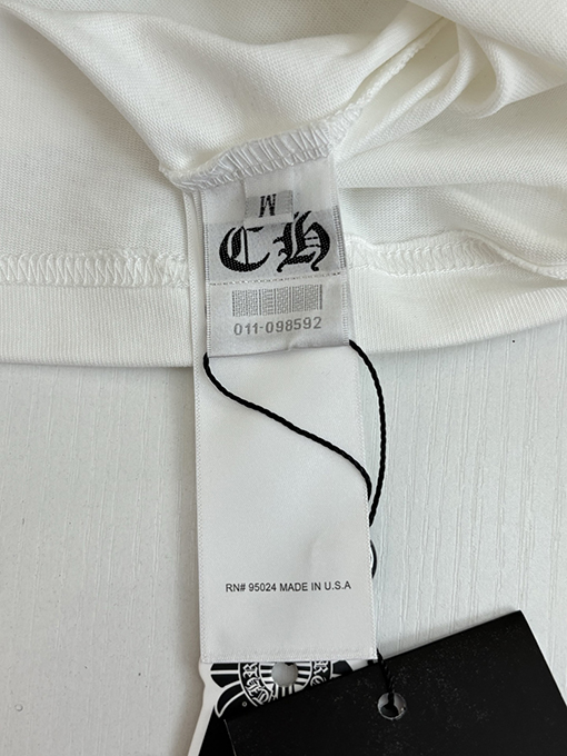 クロムハーツコピー レインボーホースシューロゴ入り半袖Tシャツ
