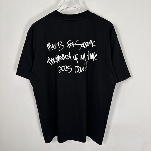 シュプリームスーパーコピー Supreme MAX B TEE ヒップホップアーティストのキャラクタープリント入り半袖Tシャツ