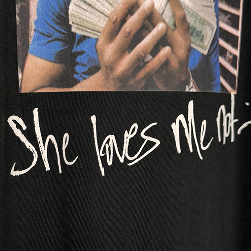 シュプリームスーパーコピー Supreme MAX B TEE ヒップホップアーティストのキャラクタープリント入り半袖Tシャツ