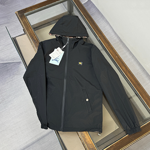 バーバリースーパーコピー BURBERRY 両面リバーシブルのカジュアルなフード付きジャケット