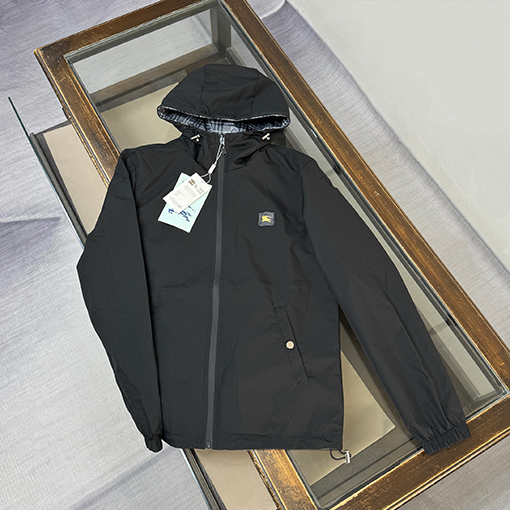 バーバリースーパーコピー BURBERRY 両面リバーシブルのカジュアルなフード付きジャケット
