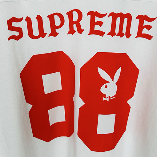 シュプリームコピー SUPREME L/S FOOTBALL TOP ラビットプレイボーイ88番長袖シャツ