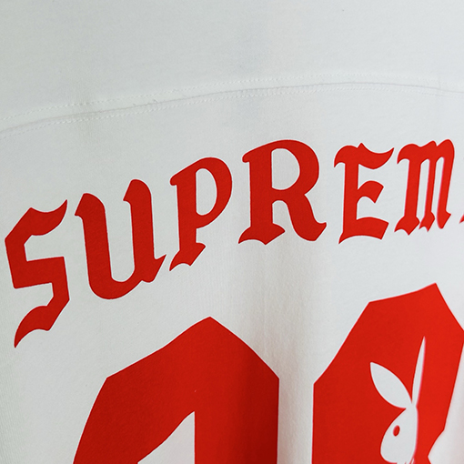 シュプリームコピー SUPREME L/S FOOTBALL TOP ラビットプレイボーイ88番長袖シャツ